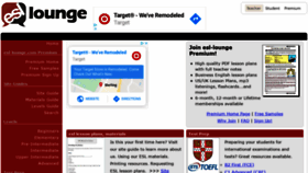 What Esl-lounge.com website looked like in 2020 (4 years ago)