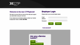 What Employer-rightjob.ctp.org.uk website looked like in 2020 (4 years ago)