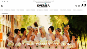 What Everisa.com website looked like in 2020 (5 years ago)