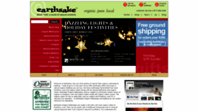 What Earthsake.com website looked like in 2020 (4 years ago)