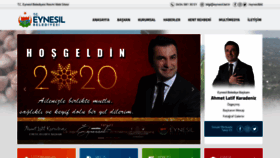 What Eynesil.bel.tr website looked like in 2020 (4 years ago)