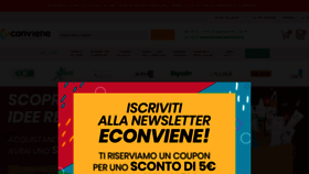 What Econviene.it website looked like in 2020 (4 years ago)