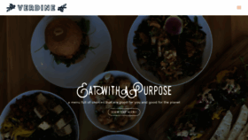 What Eatverdine.com website looked like in 2020 (4 years ago)