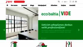 What Ecobaltiavide.lv website looked like in 2020 (4 years ago)
