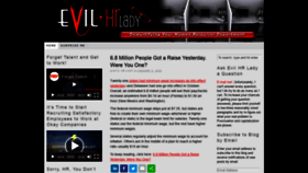 What Evilhrlady.org website looked like in 2020 (4 years ago)