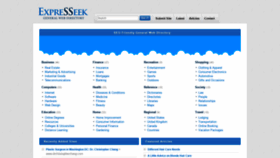 What Expresseek.com website looked like in 2020 (4 years ago)