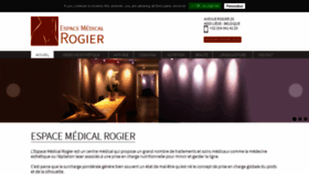 What Espacemedicalrogier.be website looked like in 2020 (4 years ago)