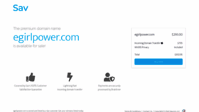 What Egirlpower.com website looked like in 2020 (4 years ago)
