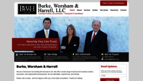 What Eburke.com website looked like in 2020 (4 years ago)