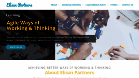 What Elisanpartners.com website looked like in 2020 (4 years ago)