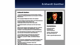 What Eckhardt-guenther.de website looked like in 2020 (4 years ago)