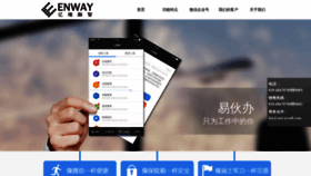 What Enwaysoft.com website looked like in 2020 (4 years ago)
