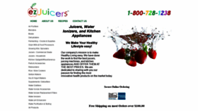 What Ezjuicers.com website looked like in 2020 (4 years ago)