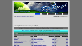 What Ezotop.pl website looked like in 2020 (4 years ago)