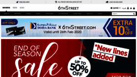 What En-qa.6thstreet.com website looked like in 2020 (4 years ago)