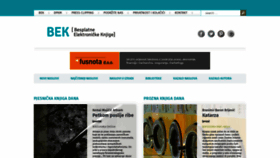 What Elektronickeknjige.com website looked like in 2020 (4 years ago)