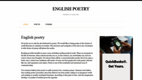 What Engpoetry.com website looked like in 2020 (4 years ago)