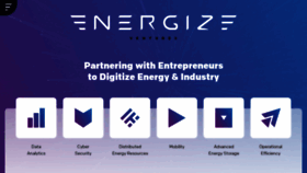 What Energize.vc website looked like in 2020 (4 years ago)
