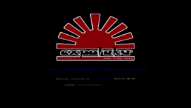 What Expotaku.com website looked like in 2020 (4 years ago)