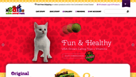 What Edibleanimaltreats.com website looked like in 2020 (4 years ago)