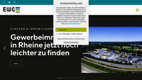 What Ewg-rheine.de website looked like in 2020 (4 years ago)