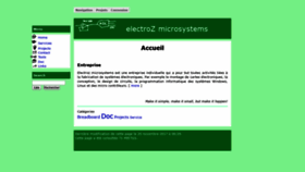 What Electroz.org website looked like in 2020 (4 years ago)