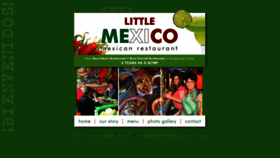 What Eatlittlemexico.com website looked like in 2020 (4 years ago)