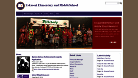 What Eskasonischool.ca website looked like in 2020 (4 years ago)