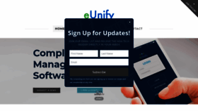 What Eunify.net website looked like in 2020 (4 years ago)