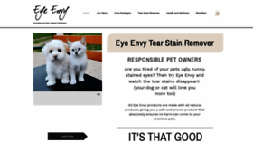 What Eyeenvy.com.au website looked like in 2020 (4 years ago)