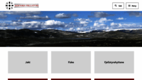 What Eidfjord-fjellstyre.no website looked like in 2020 (4 years ago)