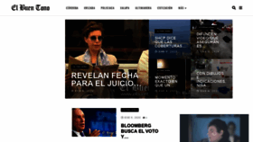 What Elbuentono.com.mx website looked like in 2020 (4 years ago)