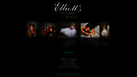 What Elliottsphoto.com website looked like in 2020 (4 years ago)