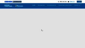 What Easterneurotours.com.au website looked like in 2020 (5 years ago)