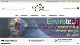 What Ecotechprintsolutions.com.au website looked like in 2020 (4 years ago)