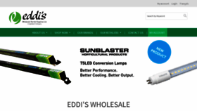 What Eddiswholesale.com website looked like in 2020 (4 years ago)