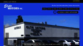 What Elitemotorsmb.com website looked like in 2020 (4 years ago)