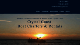 What Eiboatrentals.com website looked like in 2020 (4 years ago)
