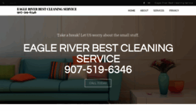 What Eagleriverbestcleaningservice.com website looked like in 2020 (4 years ago)