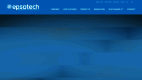 What Epsotech.com website looked like in 2020 (4 years ago)