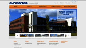 What Eurofortas.lt website looked like in 2020 (4 years ago)