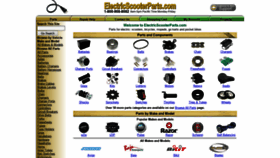 What Electricscooterparts.com website looked like in 2020 (4 years ago)