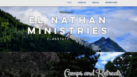 What Elnathanministries.com website looked like in 2020 (4 years ago)
