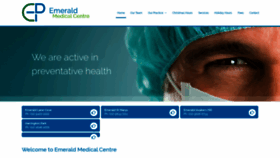 What Emeraldmedicalcentre.com.au website looked like in 2020 (4 years ago)