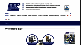 What Eep-maschinenbau.de website looked like in 2020 (4 years ago)