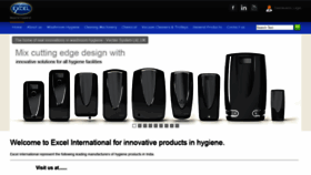 What Excelhygiene.com website looked like in 2020 (5 years ago)