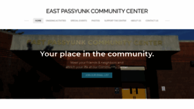 What Eastpassyunkcommunitycenter.org website looked like in 2020 (4 years ago)