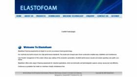 What Elastofoamindia.com website looked like in 2020 (4 years ago)