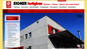 What Eigner-noerdlingen.de website looked like in 2020 (4 years ago)