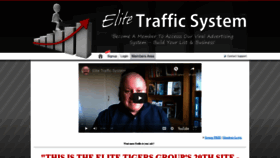 What Elitetrafficsystem.com website looked like in 2020 (4 years ago)